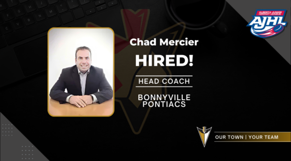 Pontiacs Welcome Back Chad Mercier as Head Coach