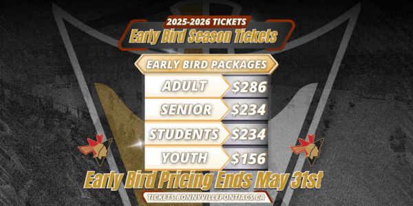 Early Bird Season Tickets Now Available