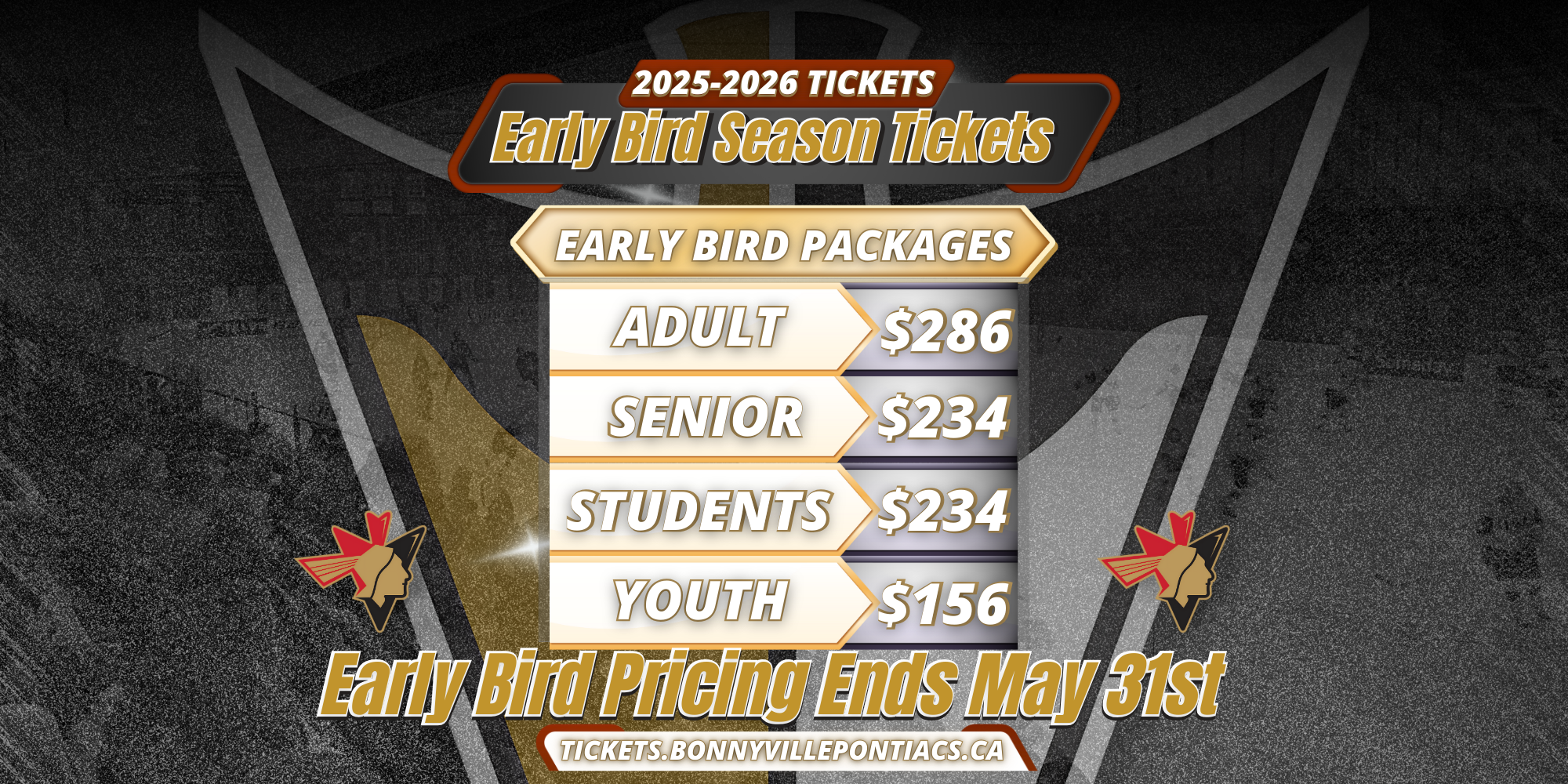 Early Bird Season Tickets Now Available | Bonnyville Pontiacs